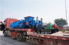 2PGY1212石油焦破碎機發往廣東梅州 