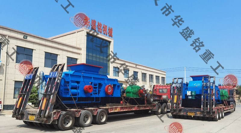 1810型風(fēng)化砂制砂機發(fā)貨現(xiàn)場